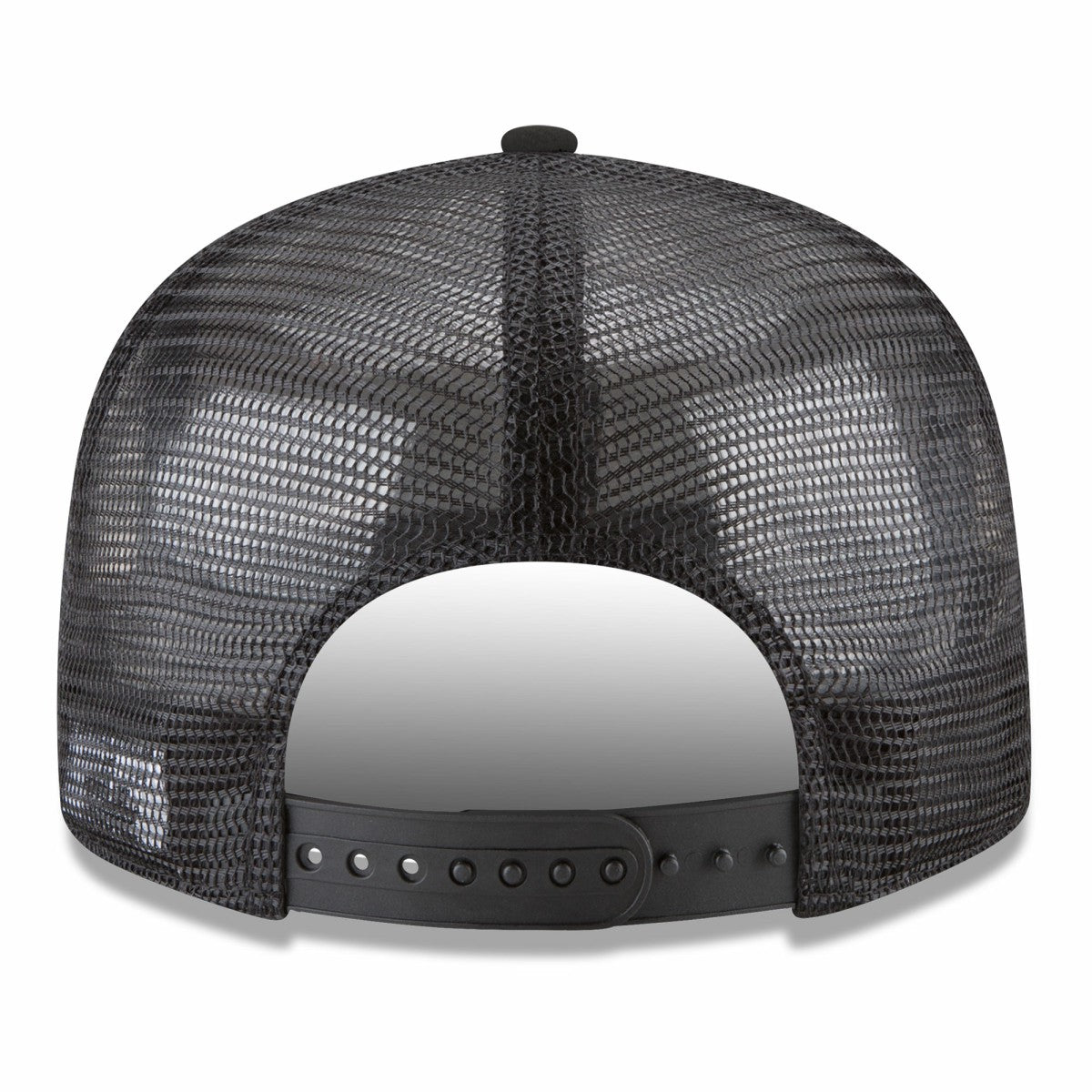 Phoenix Suns Core Logo Meshback 9FIFTY Snapback Hat Black - New Era