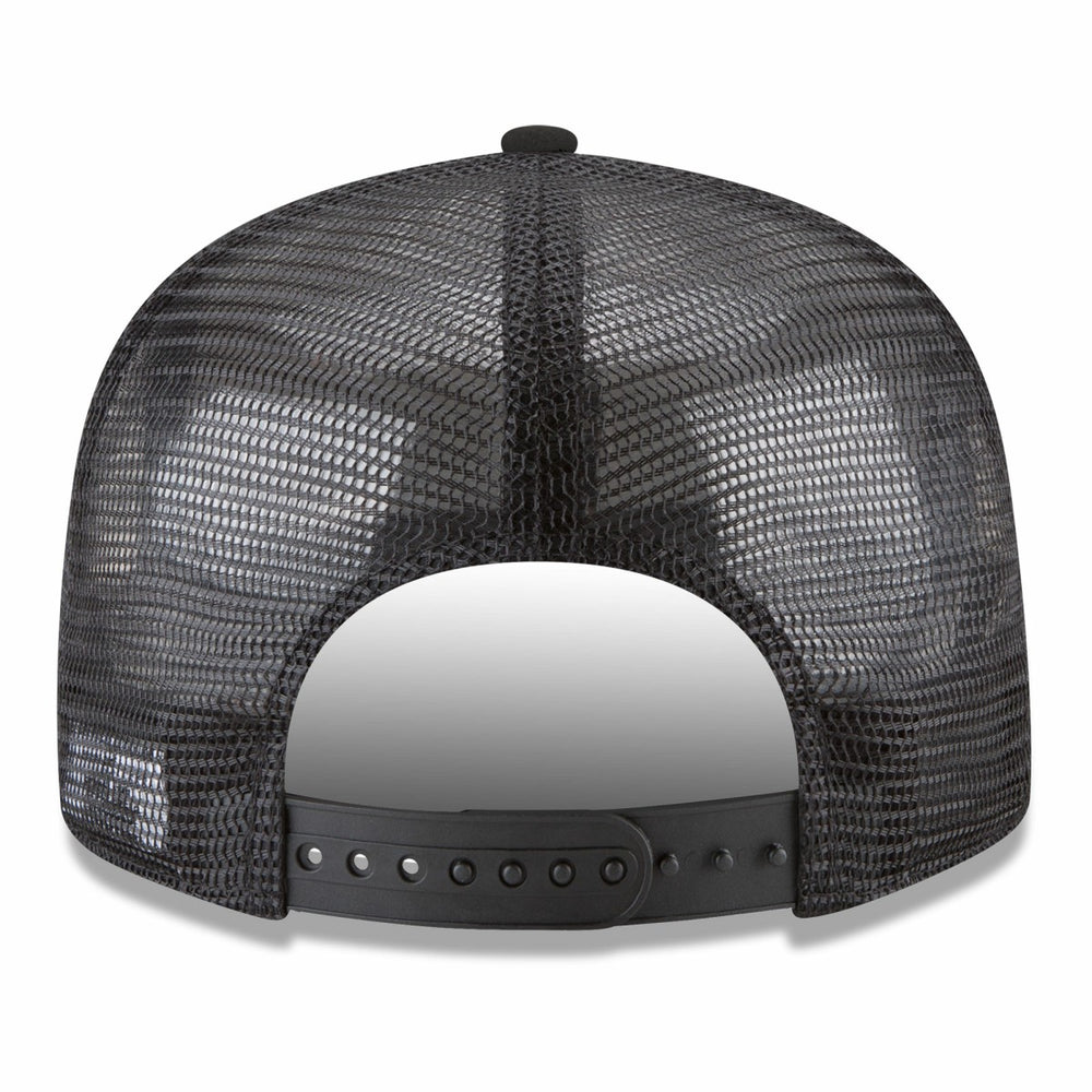 Sacramento Kings Core Logo Meshback 9FIFTY Snapback Hat Black - New Era