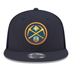 Denver Nuggets Core Logo Meshback 9FIFTY Snapback Hat Navy - New Era