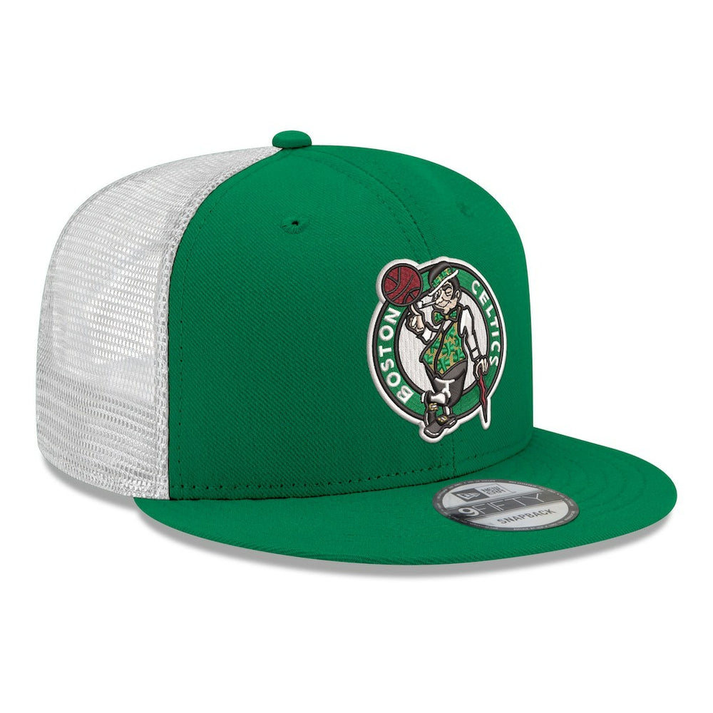 Boston Celtics Core Logo Meshback 9FIFTY Snapback Hat Kelly Green - New Era outlet
