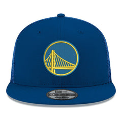 Golden State Warriors Core Logo Meshback 9FIFTY Snapback Hat Royal - New Era