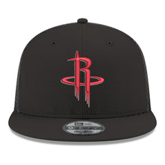 Houston Rockets Core Logo Meshback 9FIFTY Snapback Hat Black - New Era outlet