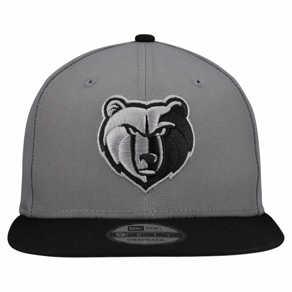 Memphis Grizzlies Core Logo Storm Gray Two-Tone 9FIFTY Snapback Hat Gray - New Era