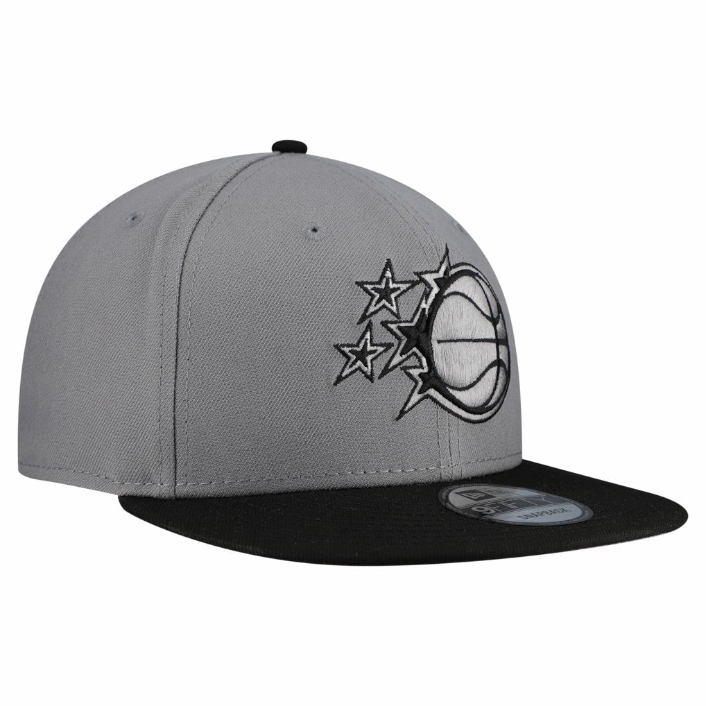 Orlando Magic Core Logo Storm Gray Two-Tone 9FIFTY Snapback Hat Gray - New Era