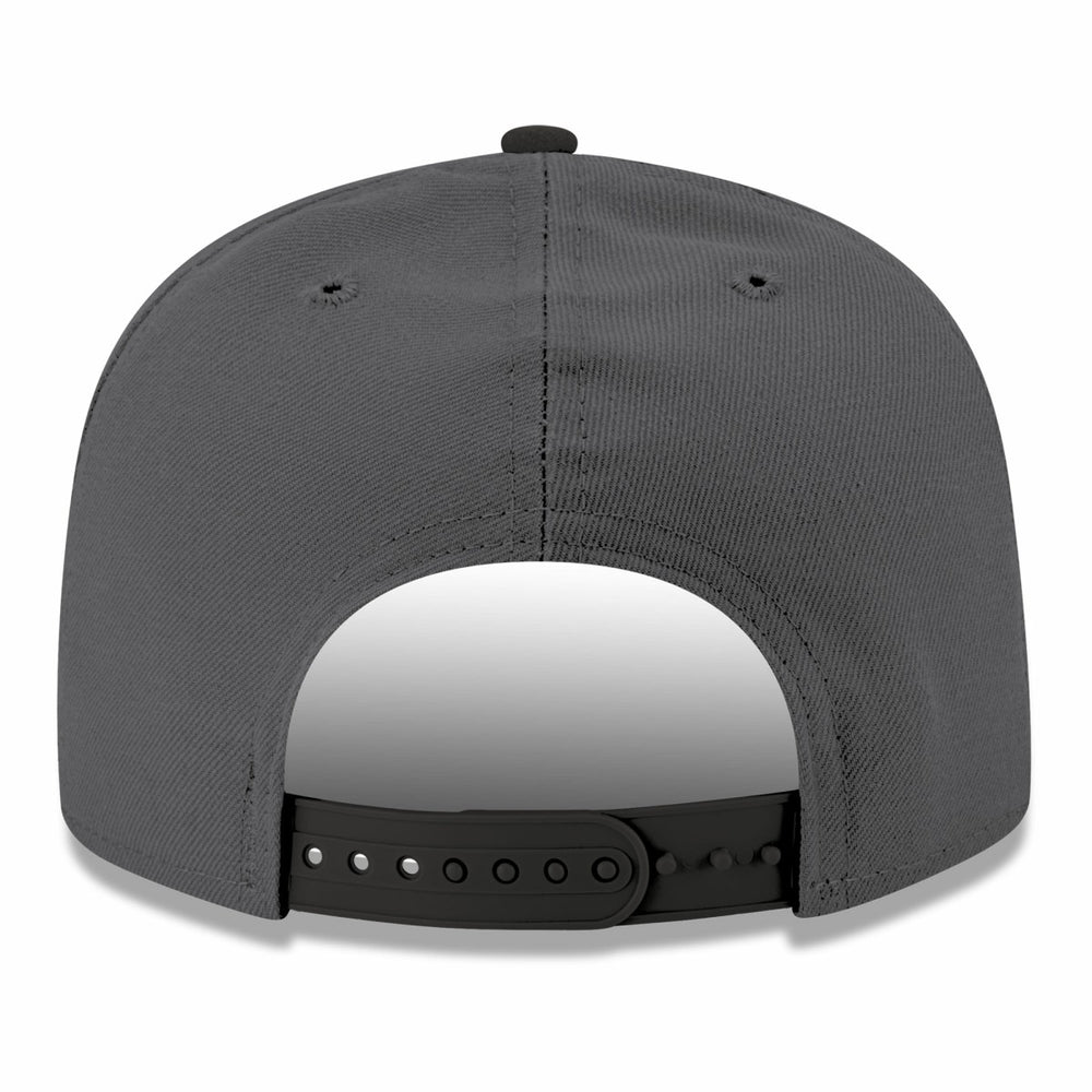 Utah Jazz Logo 2-Tone 9FIFTY Snapback Hat Gray/Black - New Era
