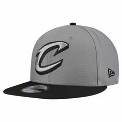 Cleveland Cavaliers Core Logo Storm Gray Two-Tone 9FIFTY Snapback Hat Gray - New Era
