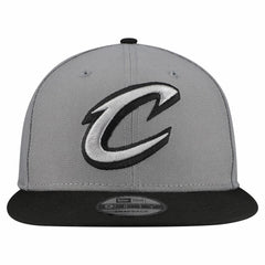 Cleveland Cavaliers Core Logo Storm Gray Two-Tone 9FIFTY Snapback Hat Gray - New Era