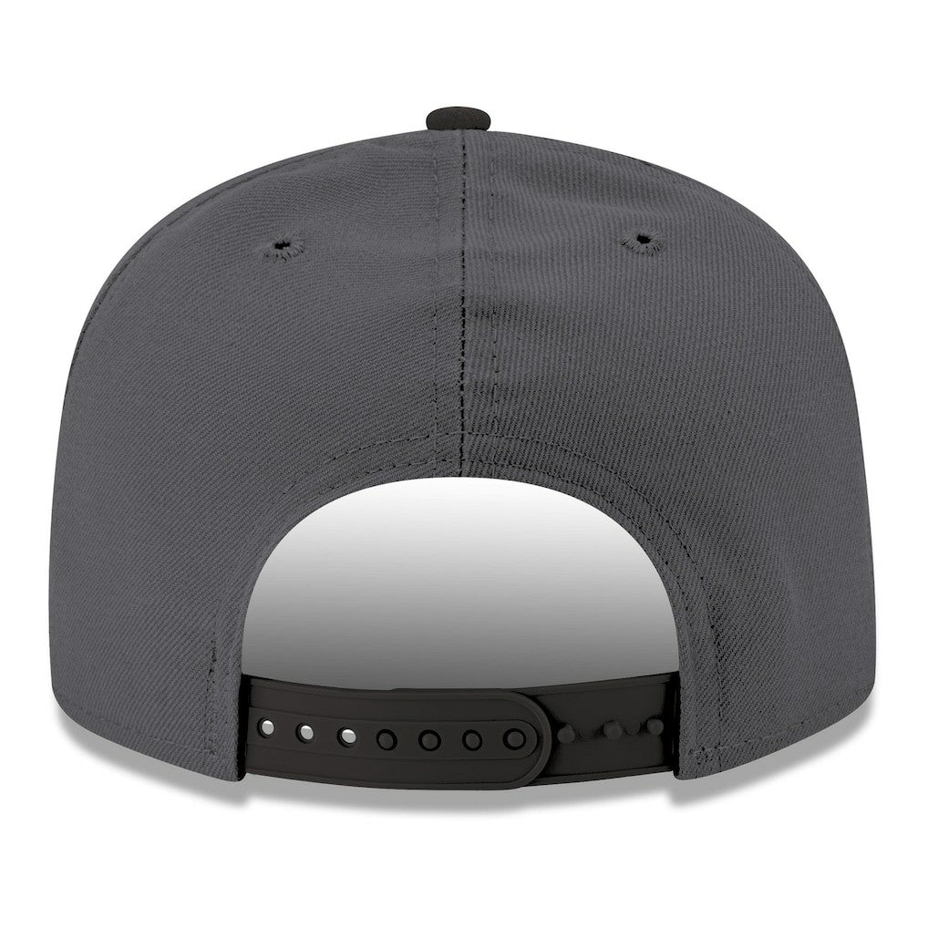 Dallas Mavericks Logo 2-Tone 9FIFTY Snapback Hat Gray/Black - New Era