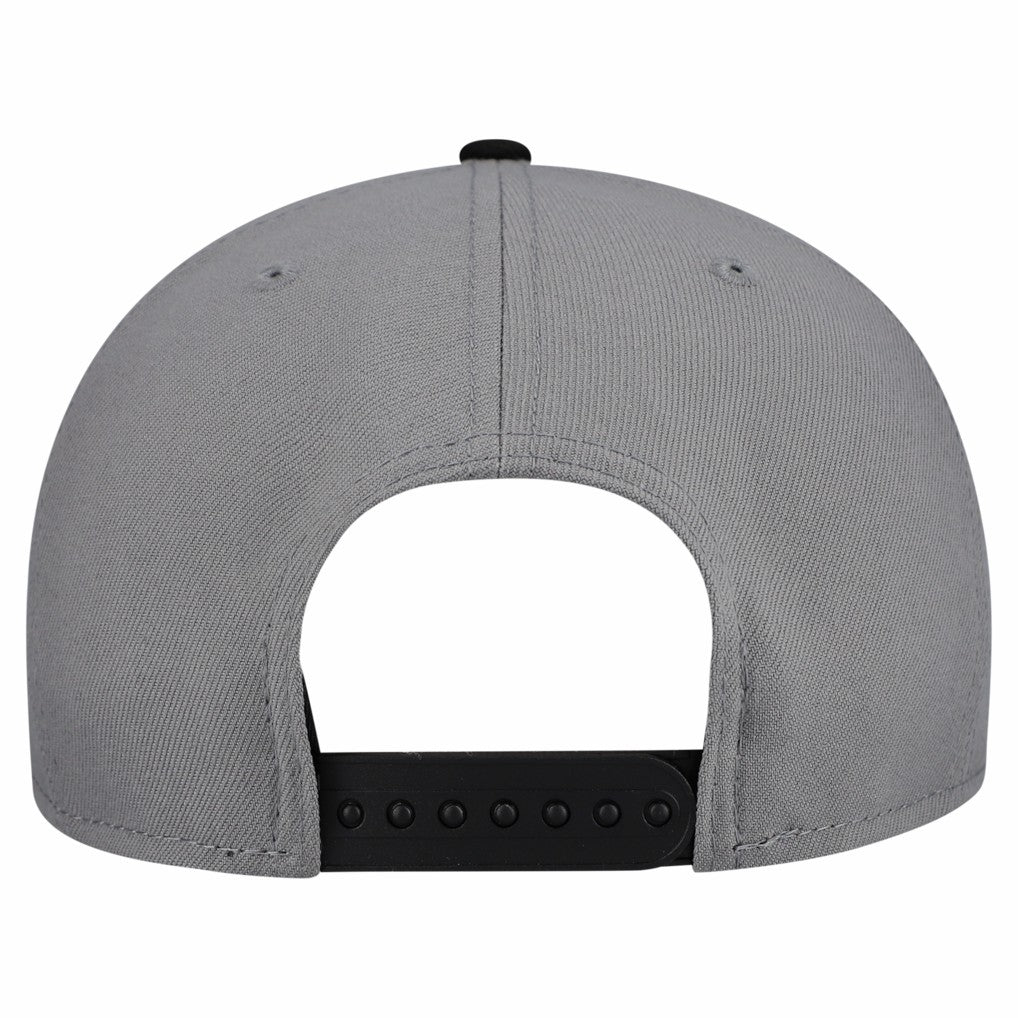 Atlanta Hawks Core Logo Storm Gray Two-Tone 9FIFTY Snapback Hat Gray - New Era