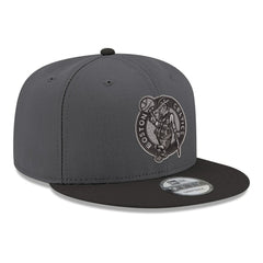 Boston Celtics Logo 2-Tone 9FIFTY Snapback Hat Gray/Black - New Era