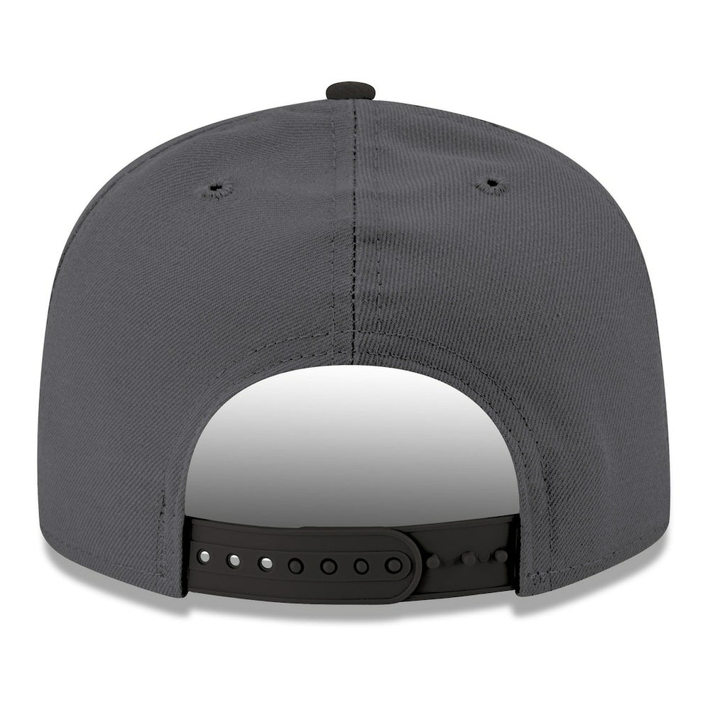 Brooklyn Nets Logo 2-Tone 9FIFTY Snapback Hat Gray/Black - New Era