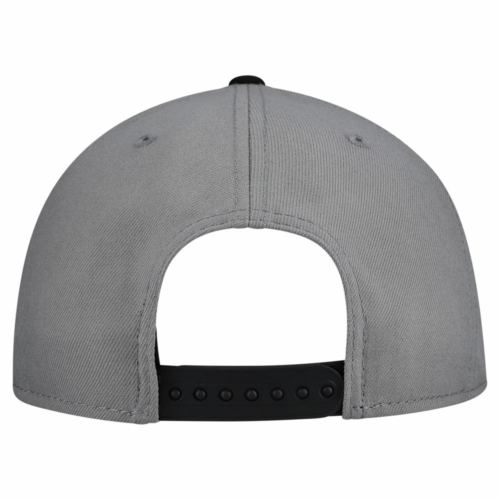 Chicago Bulls Core Logo Storm Gray Two-Tone 9FIFTY Snapback Hat Gray - New Era