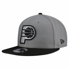 Indiana Pacers Core Logo Storm Gray Two-Tone 9FIFTY Snapback Hat Gray - New Era outlet