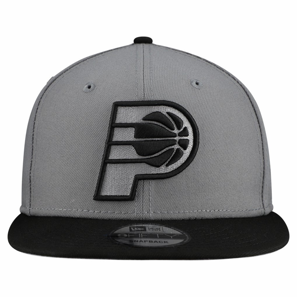 Indiana Pacers Core Logo Storm Gray Two-Tone 9FIFTY Snapback Hat Gray - New Era outlet