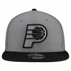 Indiana Pacers Core Logo Storm Gray Two-Tone 9FIFTY Snapback Hat Gray - New Era outlet