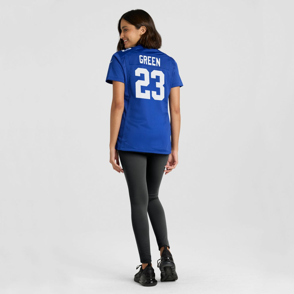 Art Green New York Giants Women's Team Game Jersey - Royal Jerseys