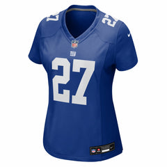 Tyler Nubin New York Giants Women's Team Game Jersey - Royal Jerseys