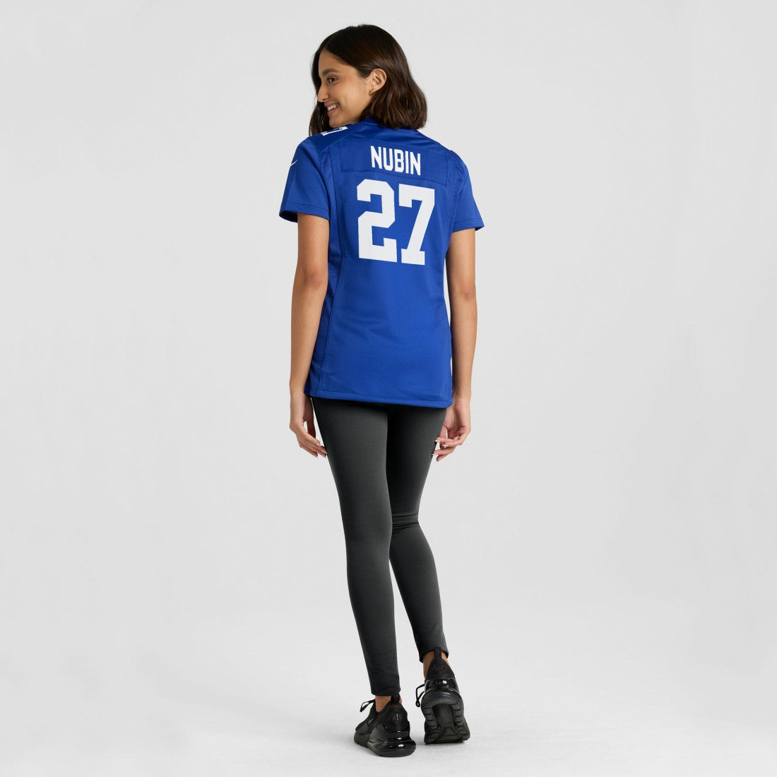 Tyler Nubin New York Giants Women's Team Game Jersey - Royal Jerseys