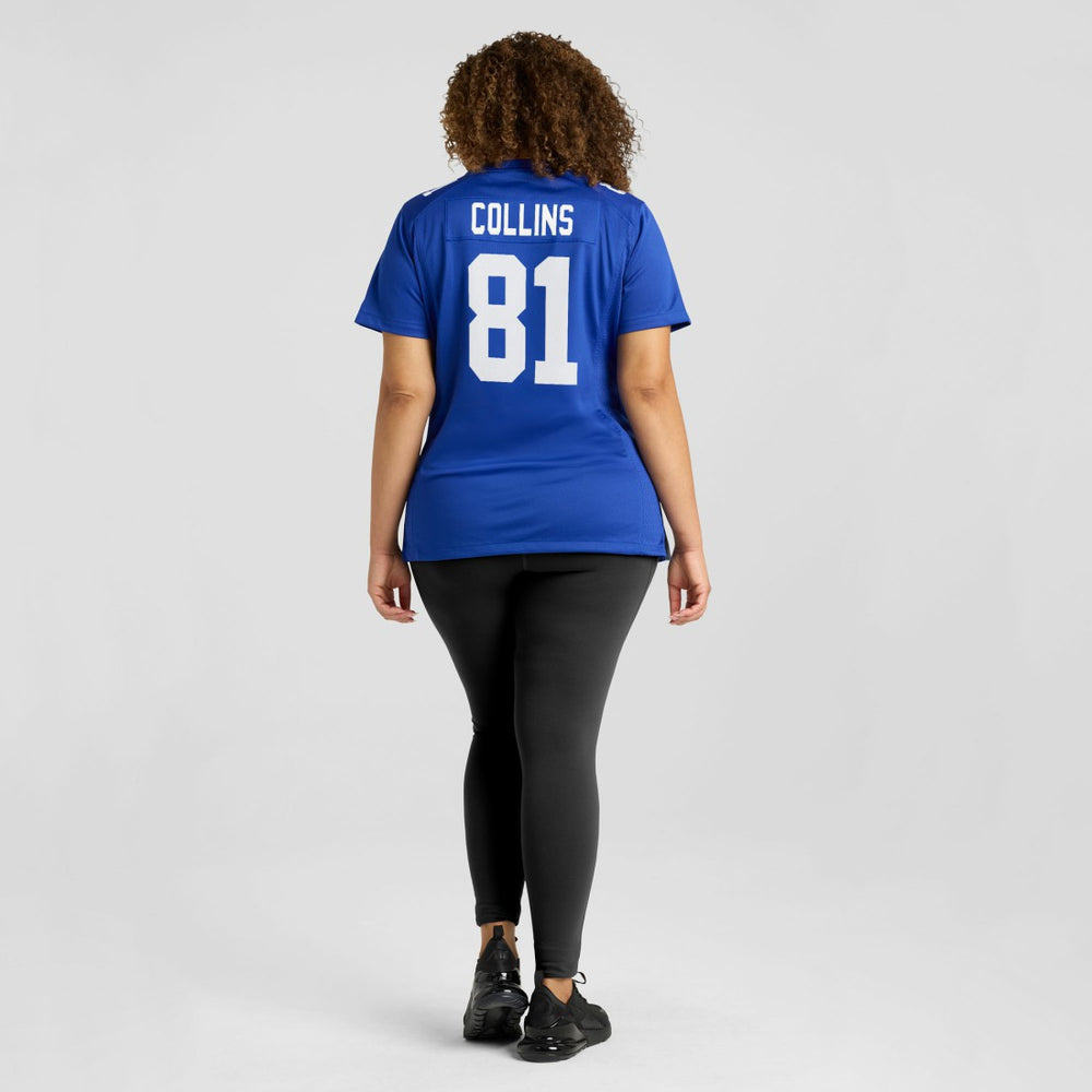 Beaux Collins New York Giants Women's Team Game Jersey - Royal Jerseys