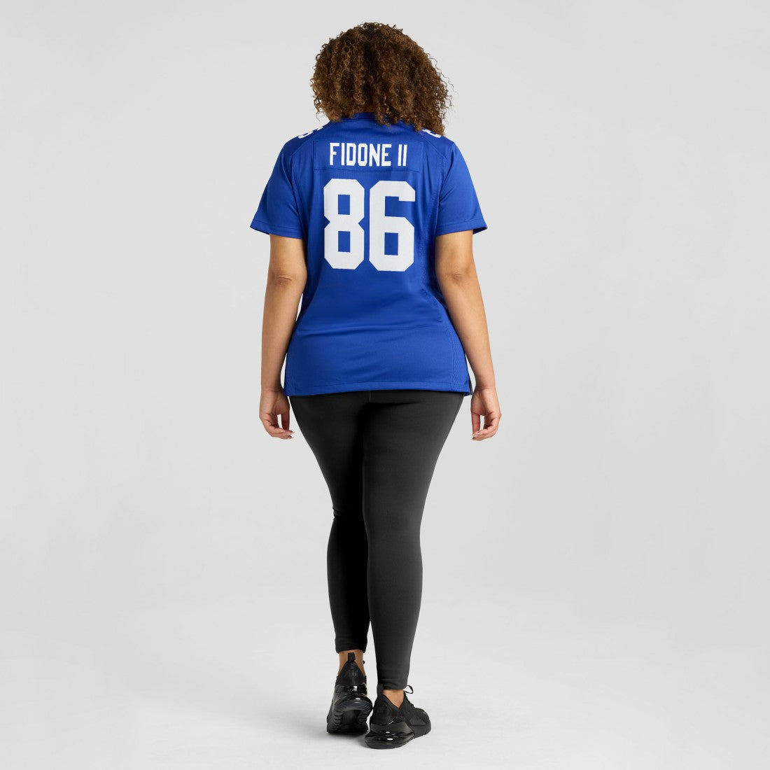 Thomas Fidone II New York Giants Women's Team Game Jersey - Royal Jerseys