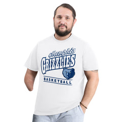 Memphis Grizzlies G-III Sports by Carl Banks Adaptive Headliner T-Shirt White