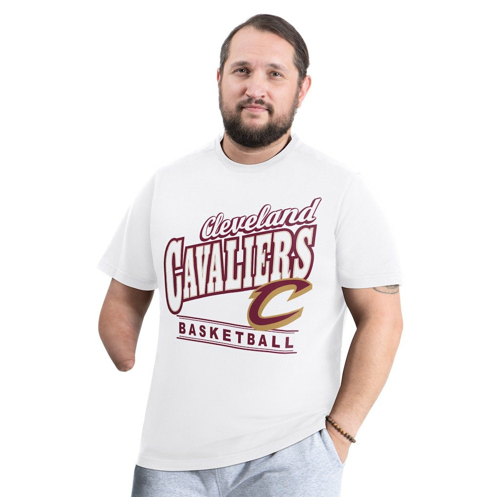 Cleveland Cavaliers G-III Sports by Carl Banks Adaptive Headliner T-Shirt White