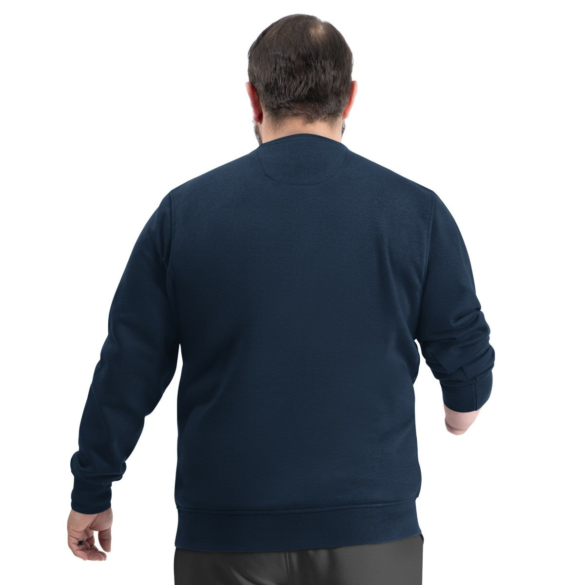 Washington Wizards G-III Sports by Carl Banks Adaptive Headliner Fleece Crewneck Sweatshirt Navy