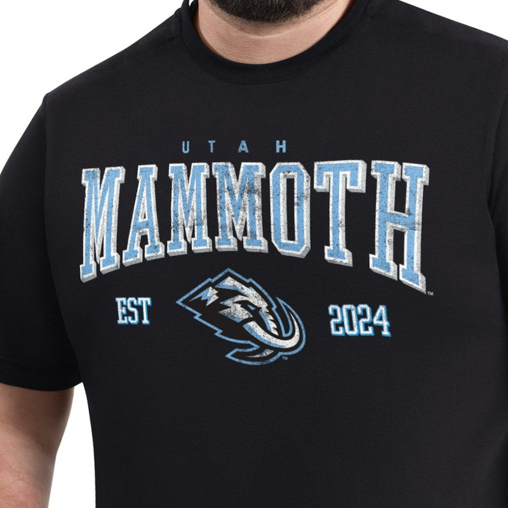 Utah Mammoth G-III Sports by Carl Banks Adaptive Classic Team Graphic T-Shirt - Black | US 203456413