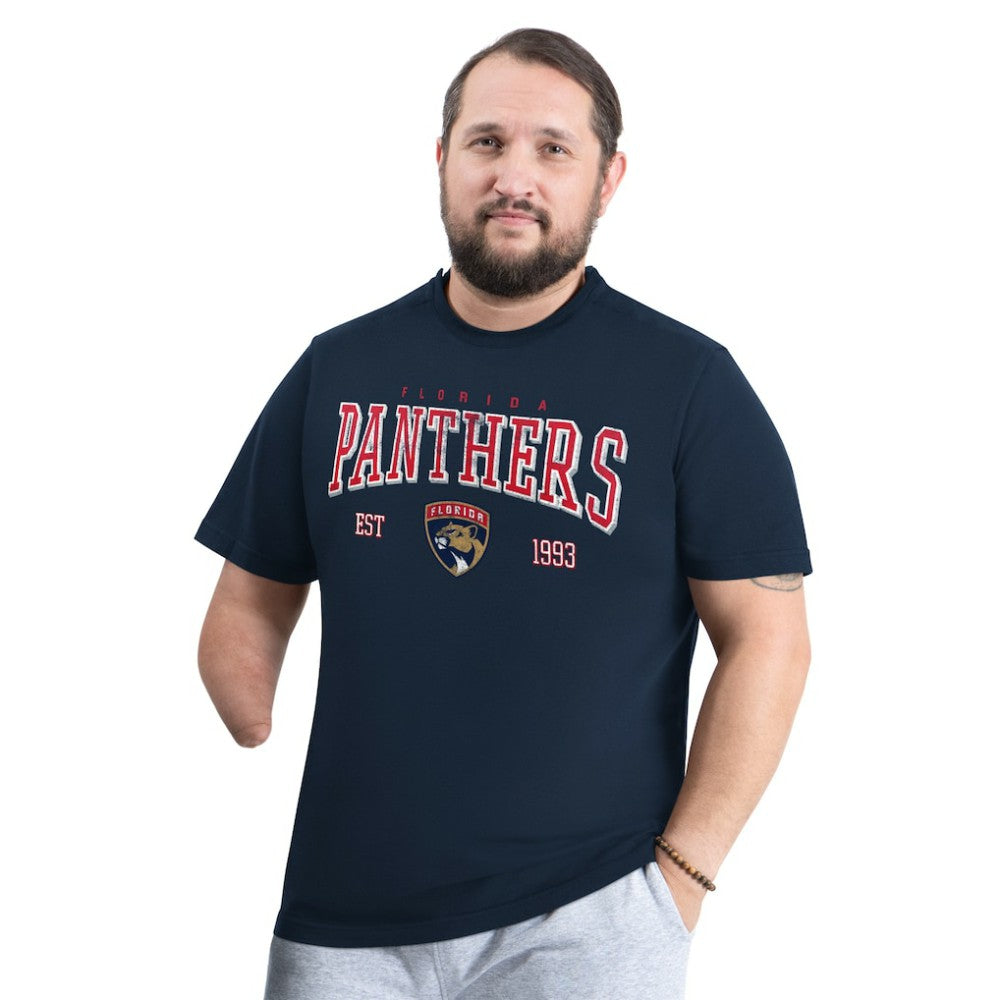 Florida Panthers G-III Sports by Carl Banks Adaptive Classic Team Graphic T-Shirt - Navy | US 203456420