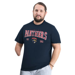 Florida Panthers G-III Sports by Carl Banks Adaptive Classic Team Graphic T-Shirt - Navy | US 203456420