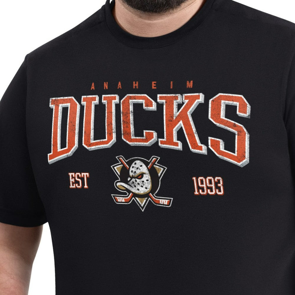 Anaheim Ducks G-III Sports by Carl Banks Adaptive Classic Team Graphic T-Shirt - Black | US 203456426