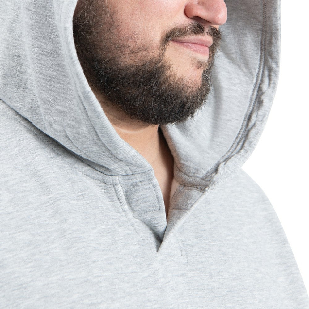 Boston Bruins G-III Sports by Carl Banks Adaptive Classic Team Spirit Fleece Hoodie - Gray | US 203456457