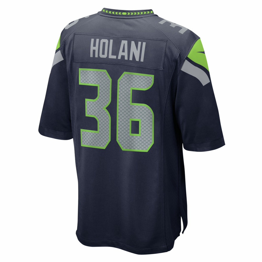 George Holani Seattle Seahawks Team Game Jersey - College Navy Jerseys
