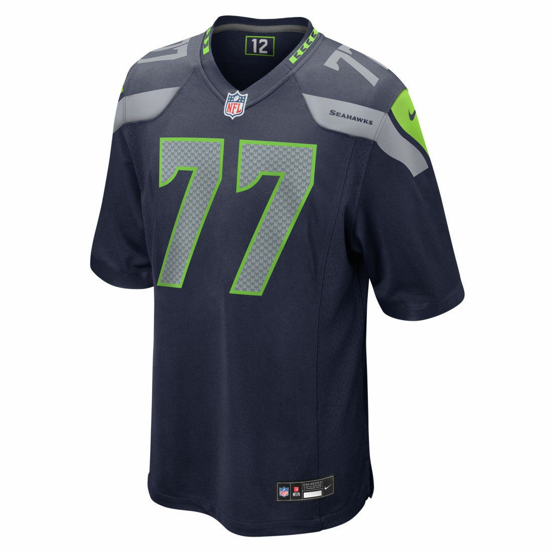 Bryce Cabeldue Seattle Seahawks Team Game Jersey - College Navy Jerseys