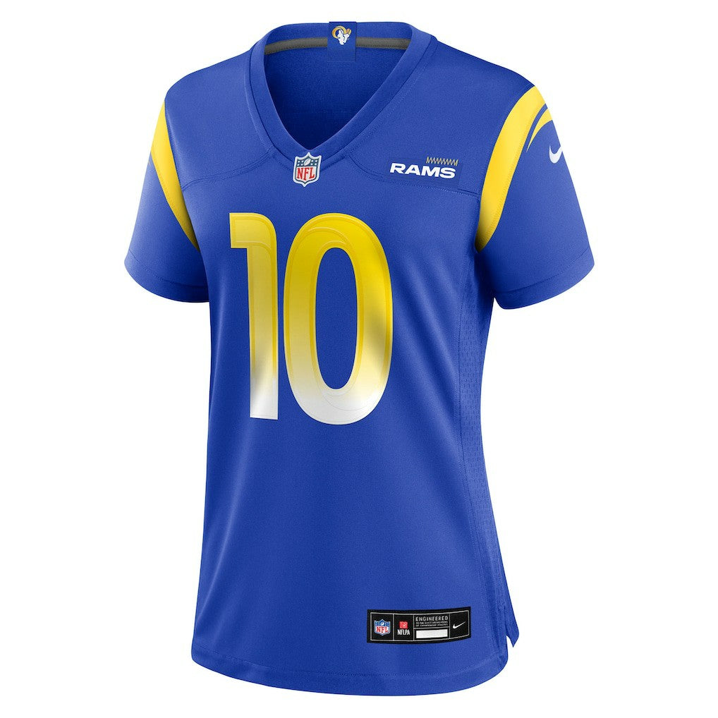 Josaiah Stewart Los Angeles Rams Women's Team Game Jersey - Royal Jerseys