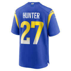 Jarquez Hunter Los Angeles Rams Team Game Jersey - Royal Jerseys