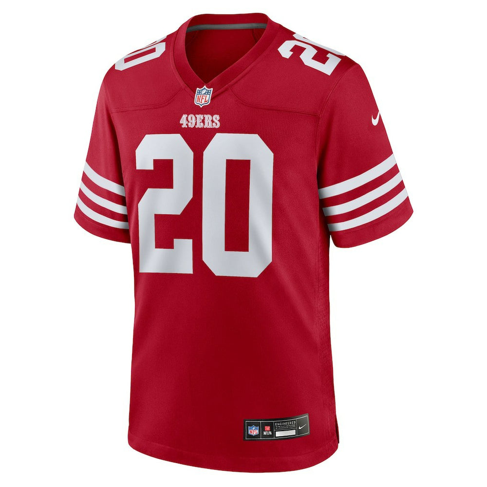 Upton Stout San Francisco 49ers Team Game Jersey - Scarlet Jerseys