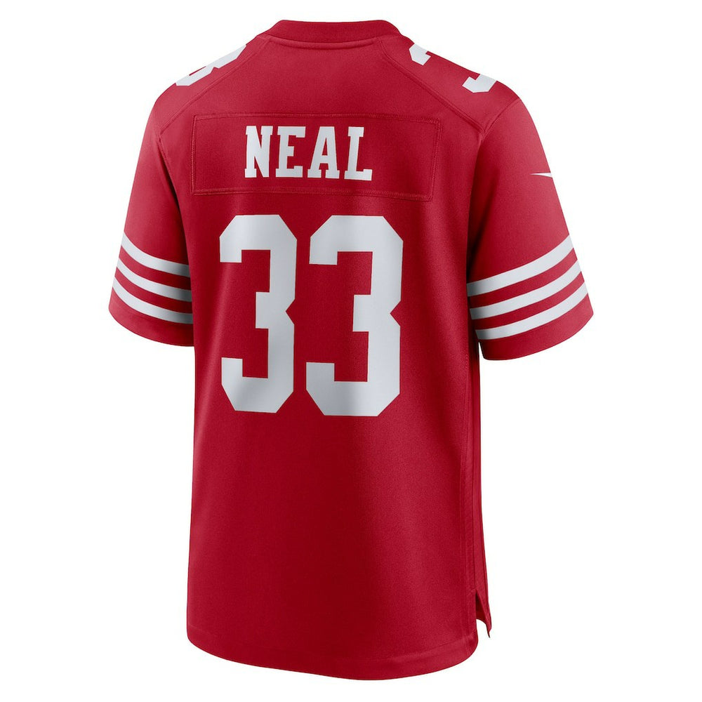 Siran Neal San Francisco 49ers Team Game Jersey - Scarlet Jerseys
