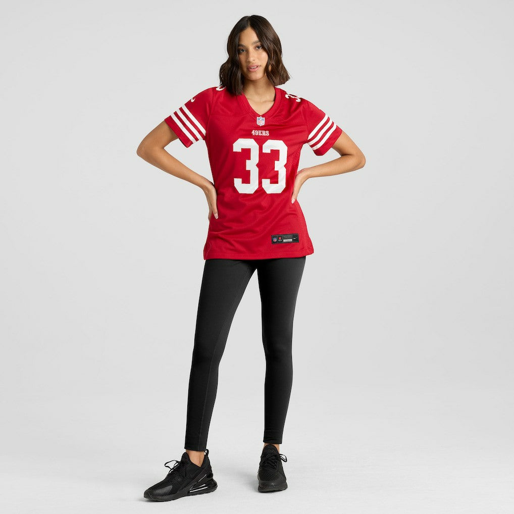 Siran Neal San Francisco 49ers Women's Team Game Jersey - Scarlet Jerseys