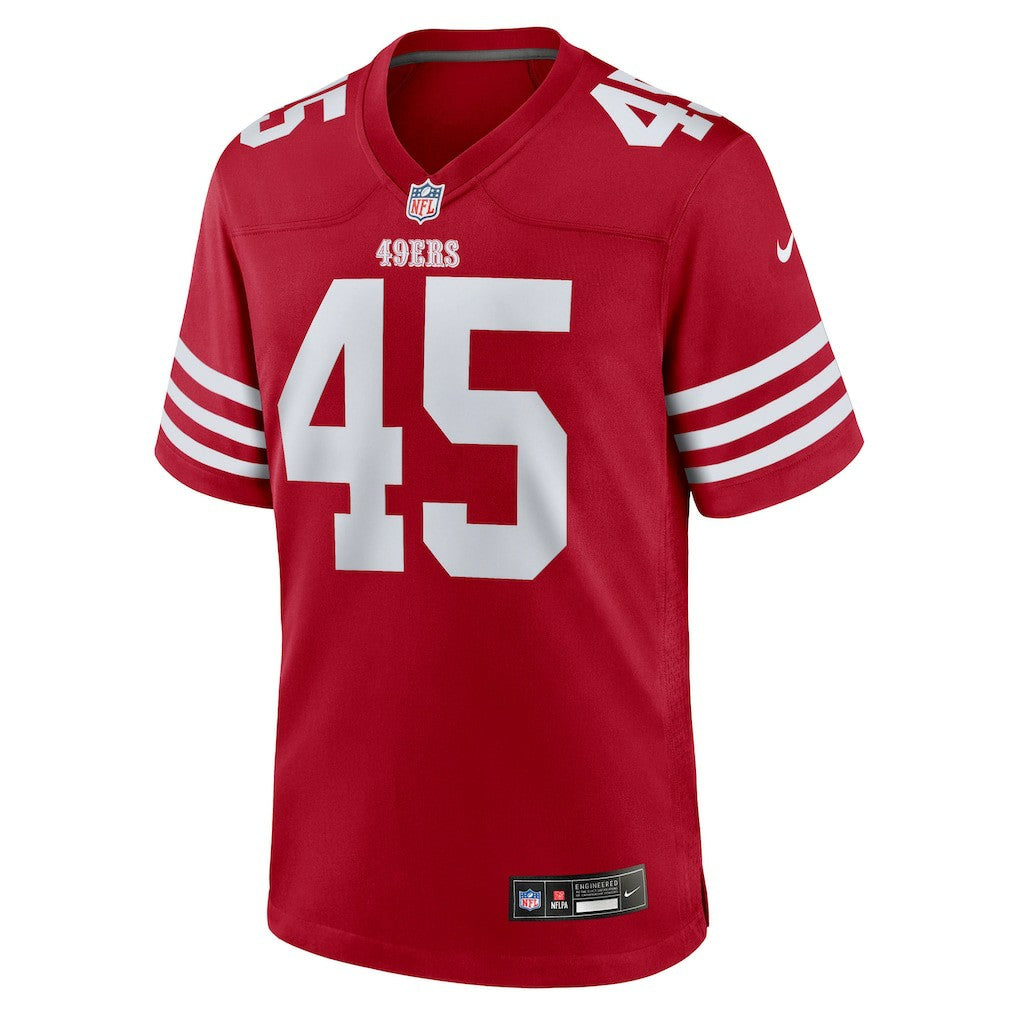 Nick Martin San Francisco 49ers Team Game Jersey - Scarlet Jerseys