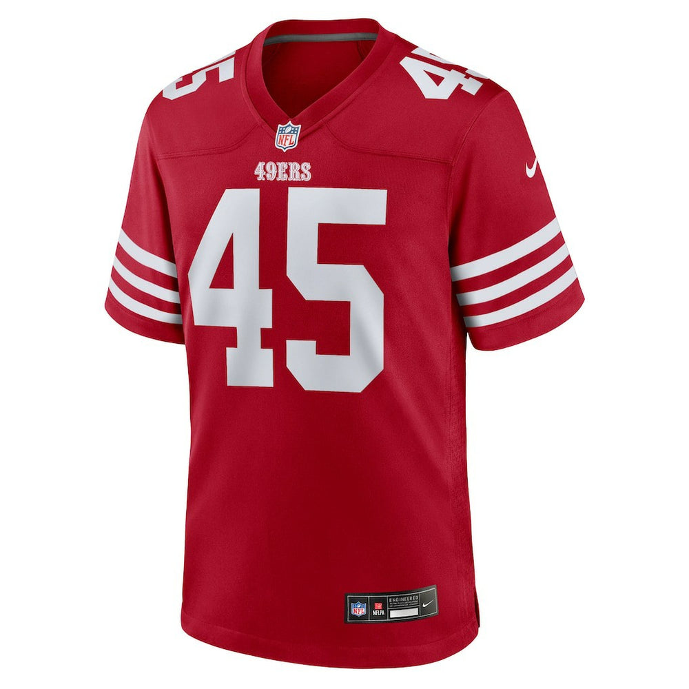 Nick Martin San Francisco 49ers Team Game Jersey - Scarlet Jerseys