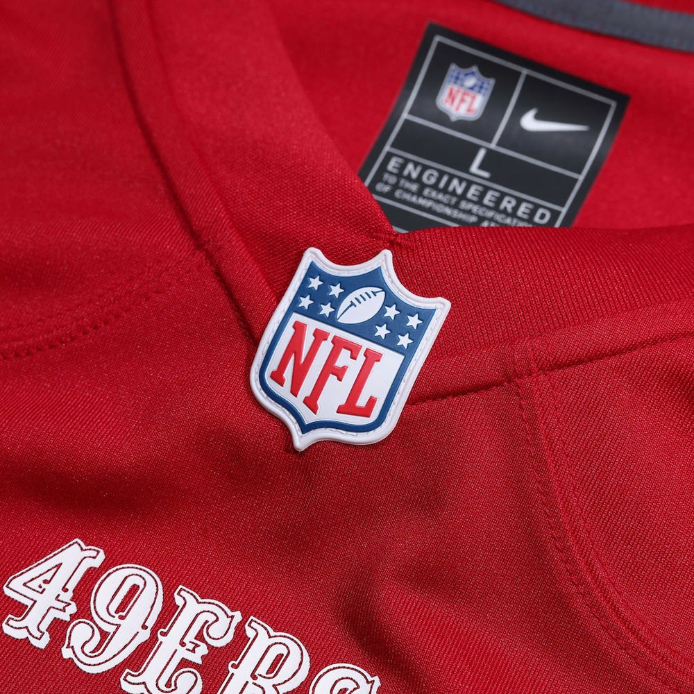 Drew Moss San Francisco 49ers Team Game Jersey - Scarlet Jerseys