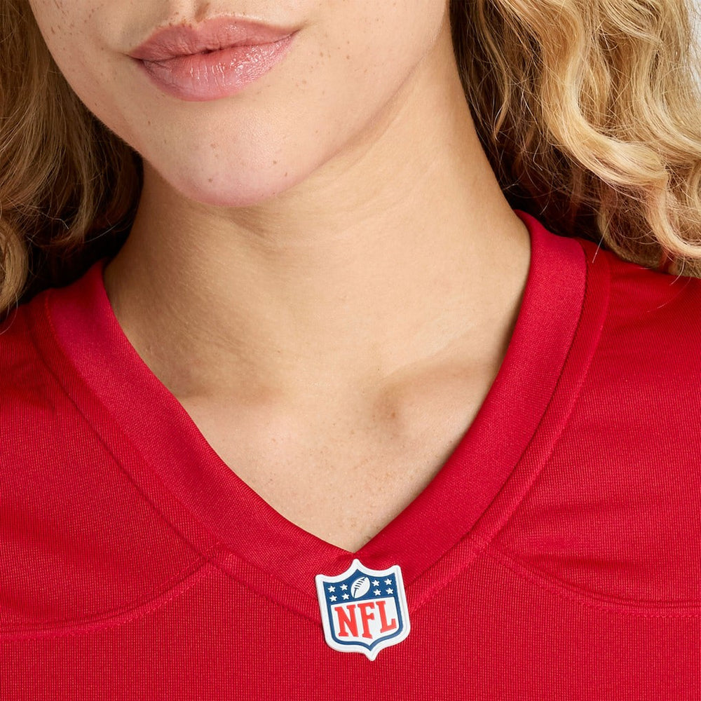 Drew Moss San Francisco 49ers Women's Team Game Jersey - Scarlet Jerseys