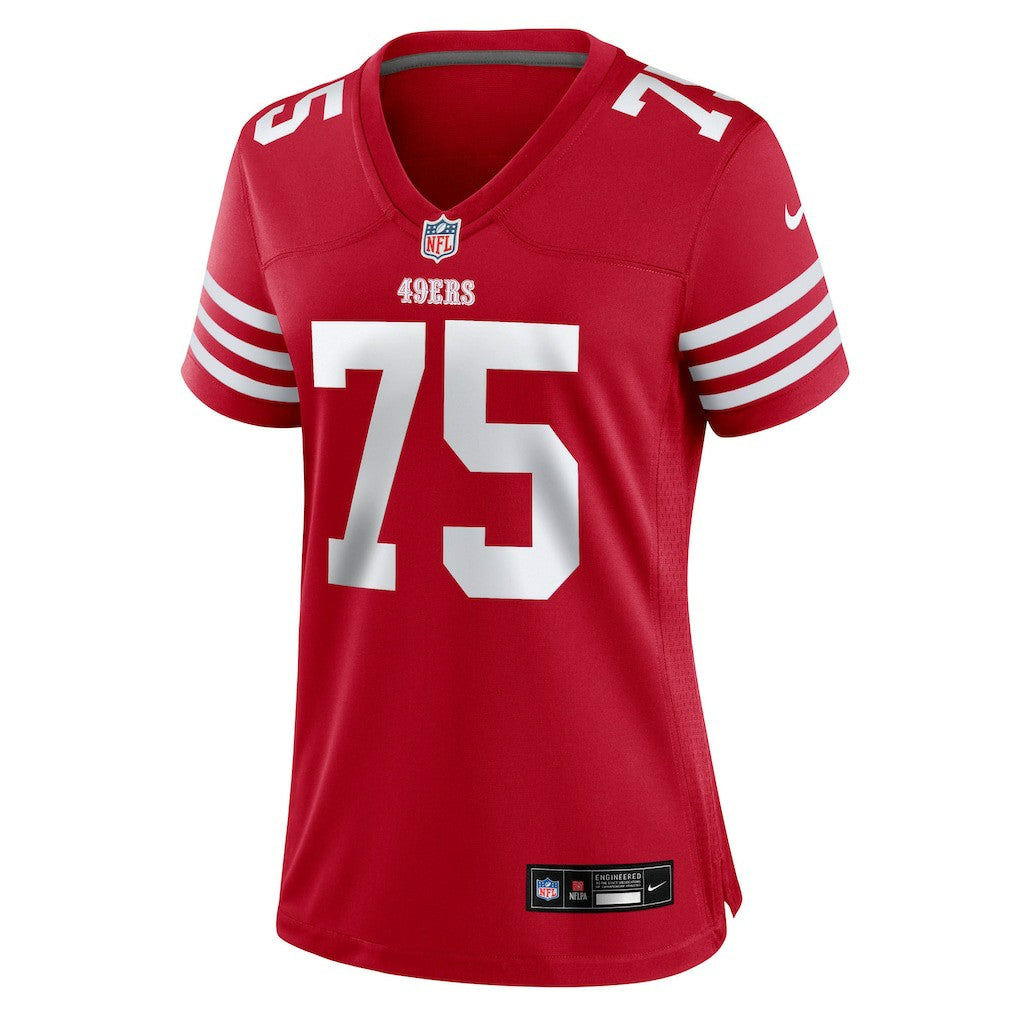 Connor Colby San Francisco 49ers Women's Team Game Jersey - Scarlet Jerseys