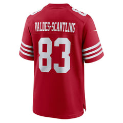 Marquez Valdes-Scantling San Francisco 49ers Team Game Jersey - Scarlet Jerseys