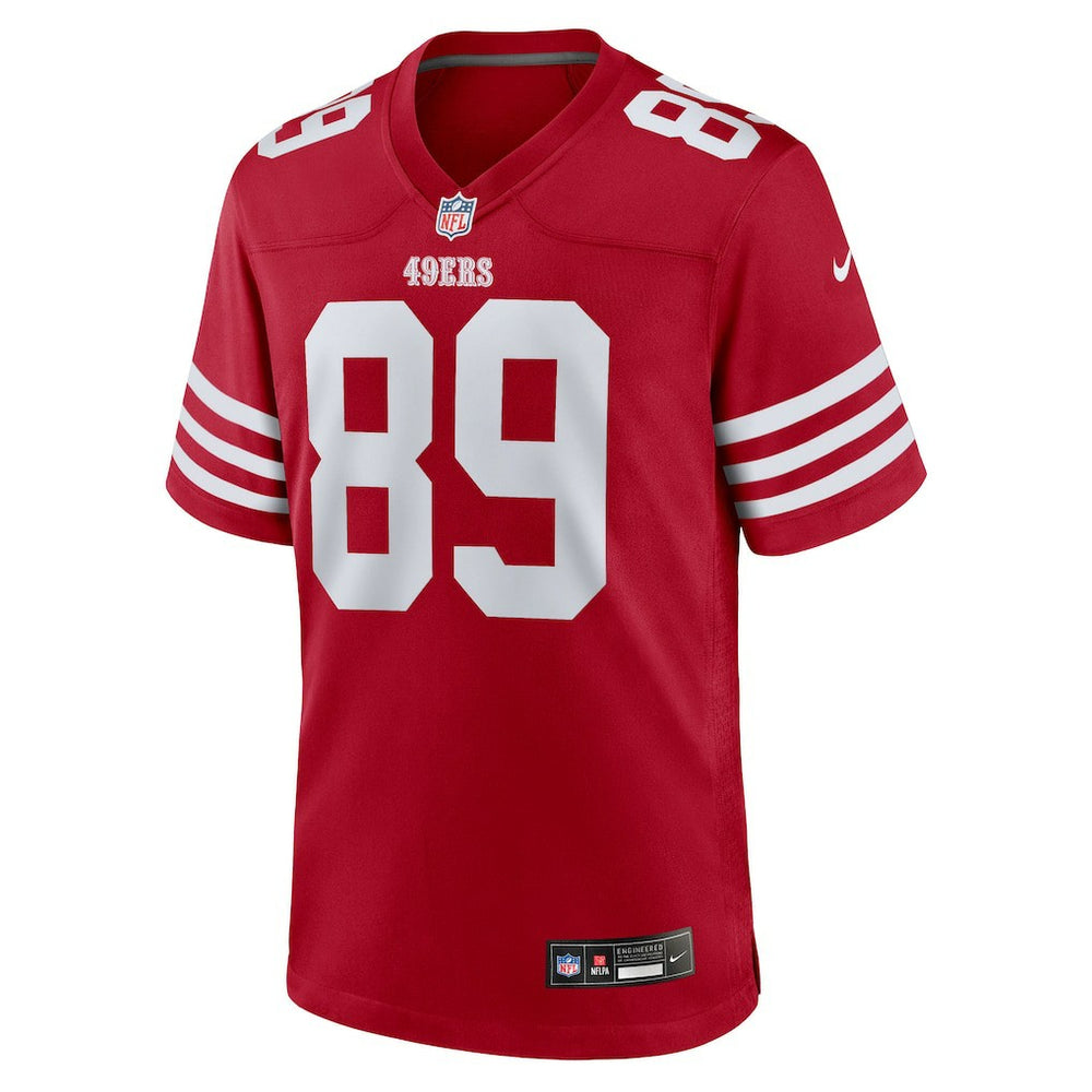 Luke Farrell San Francisco 49ers Team Game Jersey - Scarlet Jerseys