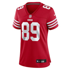 Luke Farrell San Francisco 49ers Women's Team Game Jersey - Scarlet Jerseys