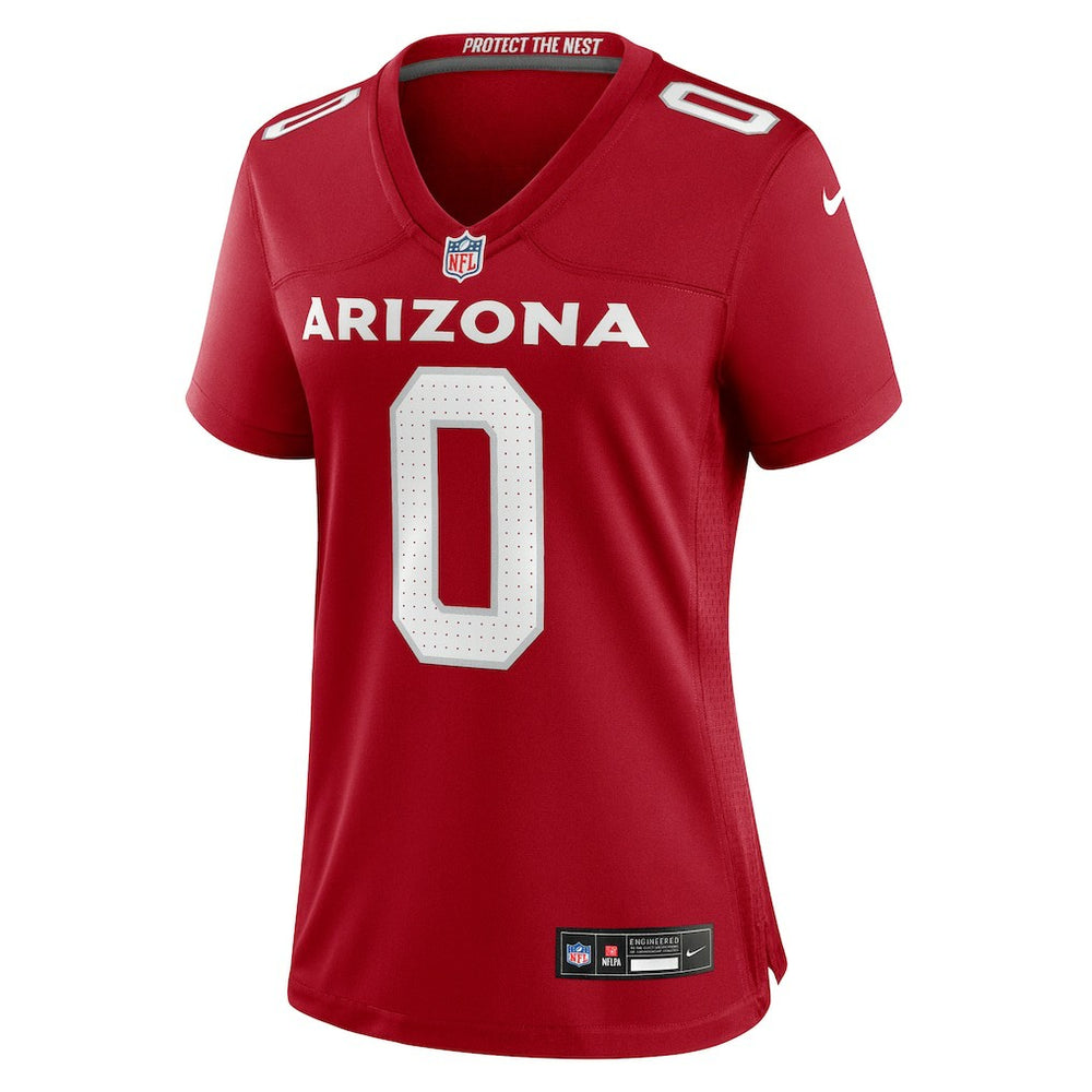 Will Johnson Arizona Cardinals Women's Team Game Jersey - Cardinal Jerseys