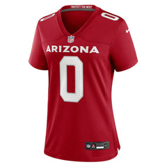 Will Johnson Arizona Cardinals Women's Team Game Jersey - Cardinal Jerseys