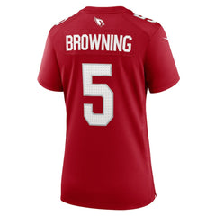 Baron Browning Arizona Cardinals Women's Team Game Jersey - Cardinal Jerseys